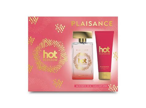 PERFUME PLAISANCE HOT BLOSSOM MUJER EDP 100 ML CREMA DE MANOS 70 ML