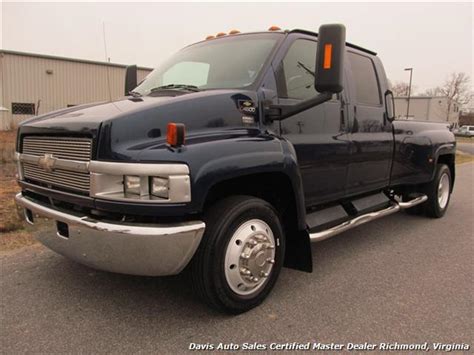 2003 Chevrolet Kodiak Topkick C4500 Duramax Crew Cab Long Bed