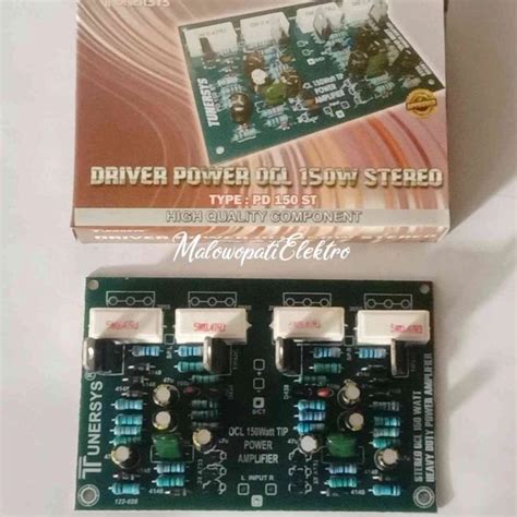 Kit Driver Watt Stereo Tunersys Lazada Indonesia