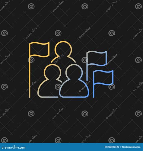 Social Studies Gradient Vector Icon for Dark Theme Stock Vector ...