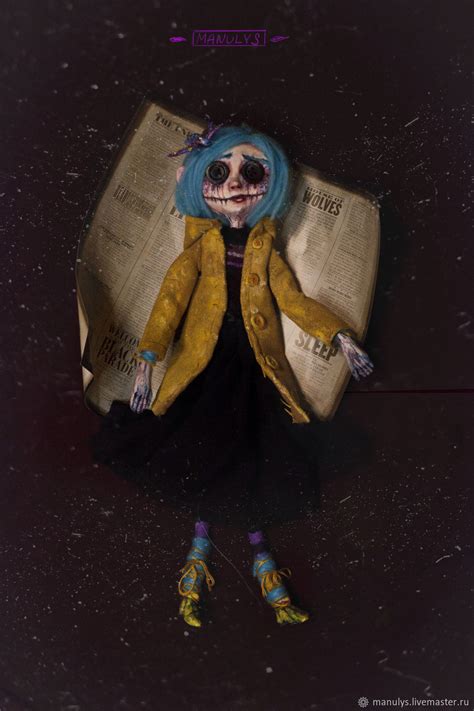 Кукла Коралина / Coraline doll в интернет-магазине Ярмарка Мастеров по ...