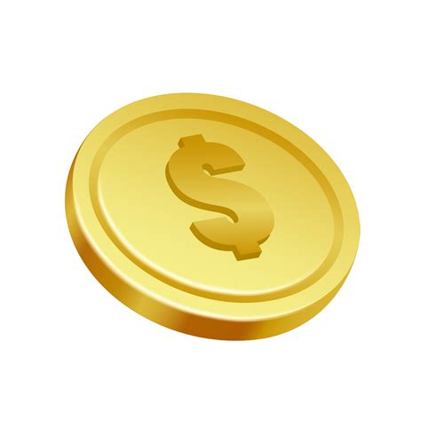 gold coin or dollar coin 18921710 PNG