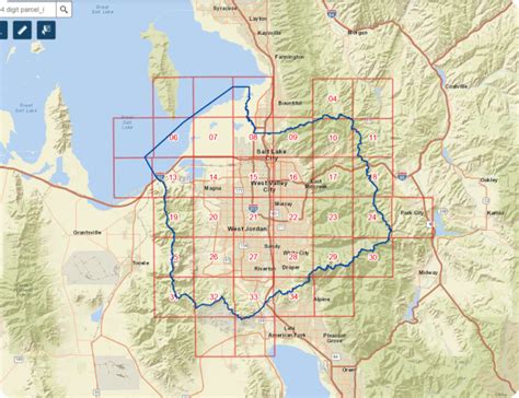 Salt Lake East Mission Borders