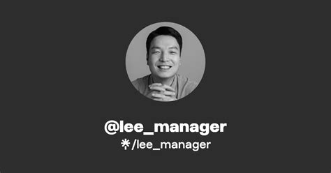 Leemanager Instagram Facebook Tiktok Linktree