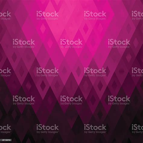 Geometrical Abstract Background In Magenta Pink Gradient Stock