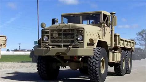 M923 6x6 5 Ton Military Cargo Truck YouTube