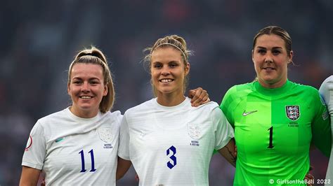 Lauren Hemp England Rachel Daly England Mary Earps Flickr