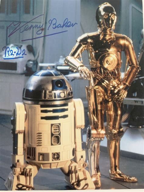 R2 D2 Kenny Baker signed photo. GFA Authenticated | EstateSales.org