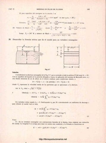 Mec Nica De Los Fluidos E Hidraulica Schaum Da Edicion Ranald V