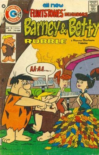 Barney And Betty Rubble Charlton Comics Issue № 15 The Flintstones