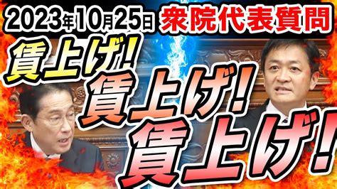 【代表質問】総理！消費税減税 ガソリン減税 所得税減税を！玉木雄一郎が訴える！ Youtube