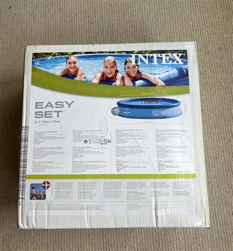 Intex Easy Set Foot Pool W Pump Just At Aldi Off