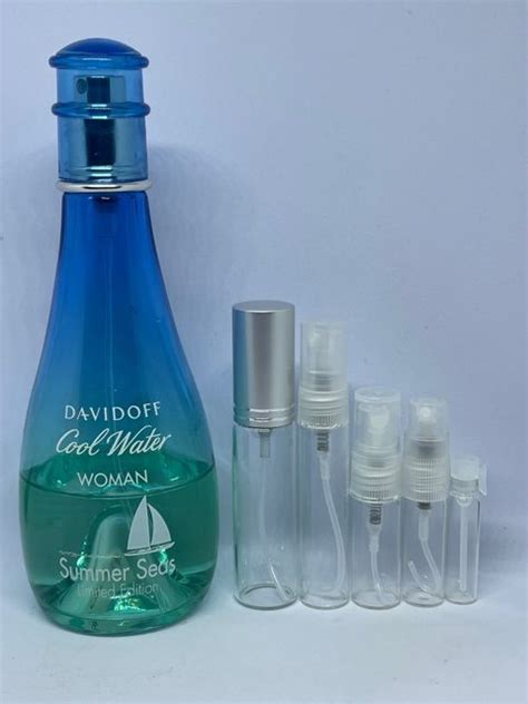 Cool Water Woman Summer Seas EDT By Davidoff Scent Samples