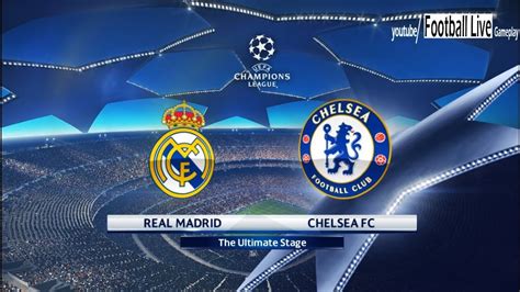 Pes Real Madrid Vs Chelsea Fc Uefa Champions League Ucl