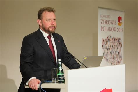 Min Ł Szumowski Istotne jest przemodelowanie opieki zdrowotnej tak