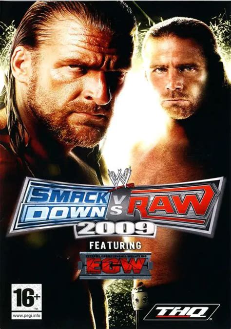 WWE SmackDown Vs Raw 2009 Featuring ECW EU BAHAMUT ROM Nintendo DS