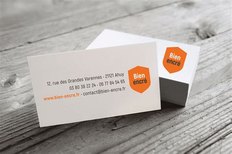 cartes de visite express imprimerie bien encre agence de