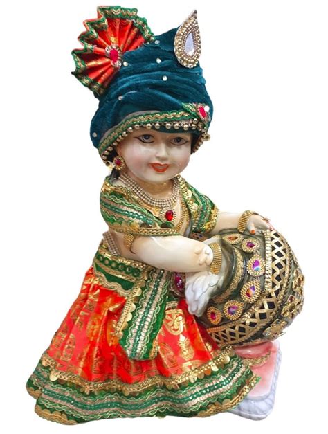 18 Inches Polyresin Bal Gopal Statue Temple At Rs 2200 Piece In Meerut