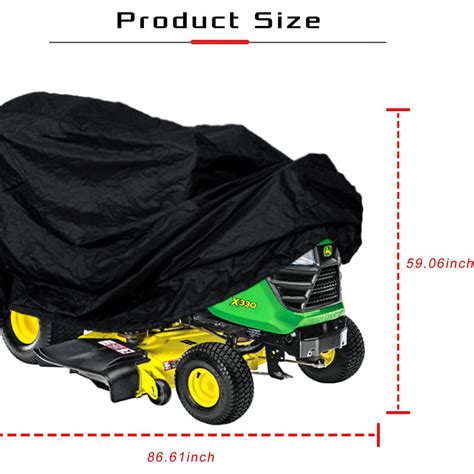 For John Deere X300 X700 Heavy Duty Riding Lawn Mower Cover Lp93647