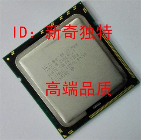 Intel Core I7-980 I7 980x 990x CPU Lga1366 Six-Core CPU Official ...