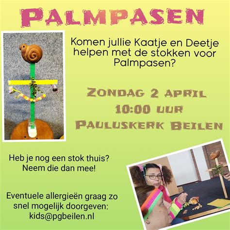 Zondag April Palmpasen Pg Beilen