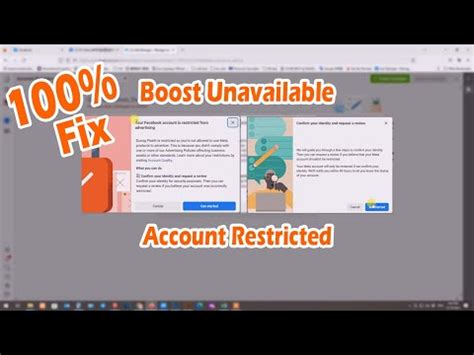 100 Fix Facebook Account Restricted From Ads Boost Unavailable 2023