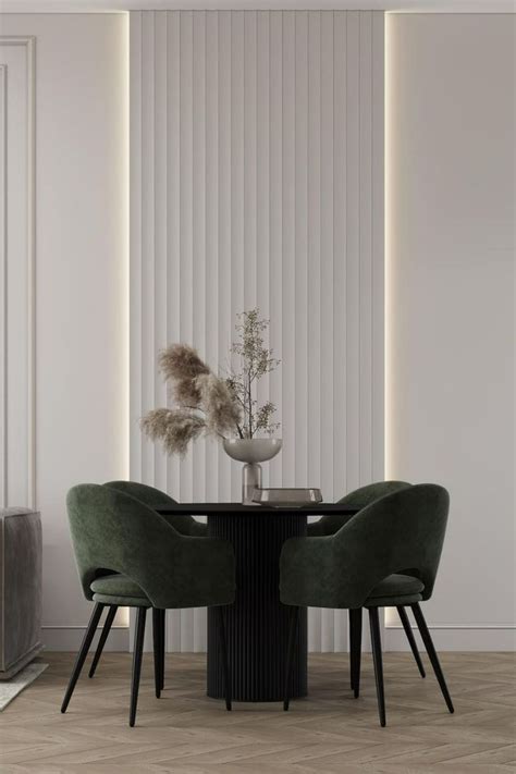 Стеновые панели на кухне | Dinning room design, Home design living room ...