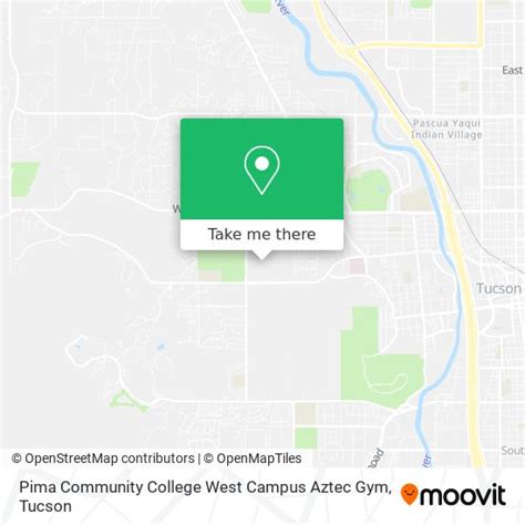 Pima Community College Campus Map Map