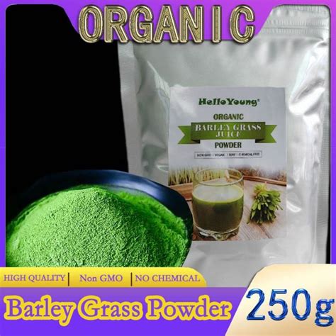 barley powder pure organic Organic Barley Grass Powder original 250g ...