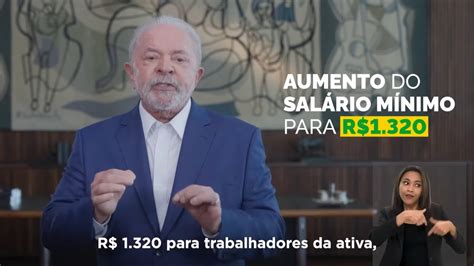 Em Pronunciamento Lula Anuncia Política De Reajuste Do Salário Mínimo E Isenção De Imposto De Renda