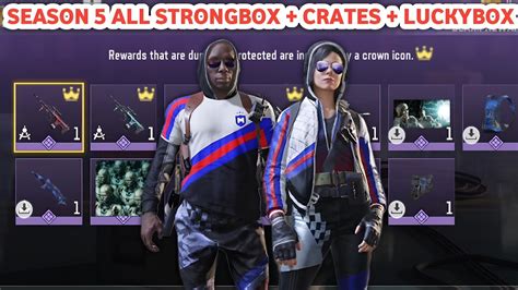 New Season All New Strongbox Luckybox And Crates Rewards Leaks Cod