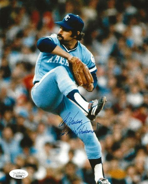 Al Hrabosky The Mad Hungarian Signed Kansas City Royals 8x10 Photo W