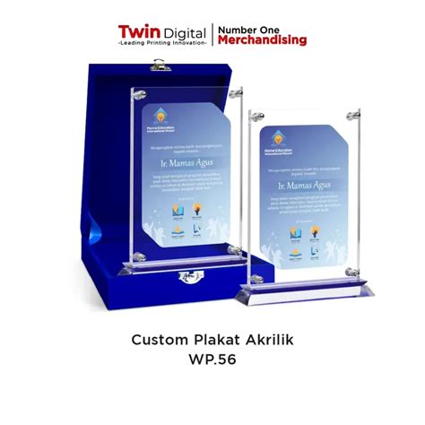 Custom Plakat Akrilik Premium WP 56 Platform Corporate B2B Twin Digital