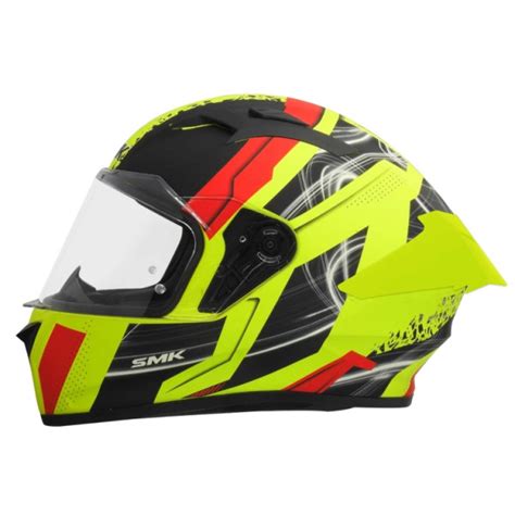 Casco SMK STELLAR SWANK Amarillo Mate XL