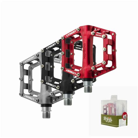 pedals xpedo gfx dh clipless pedals downhill racing bmx race red