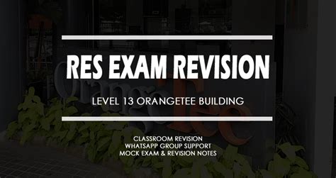 Res Revision Free Mock Sample Singapore Property Exam Papers