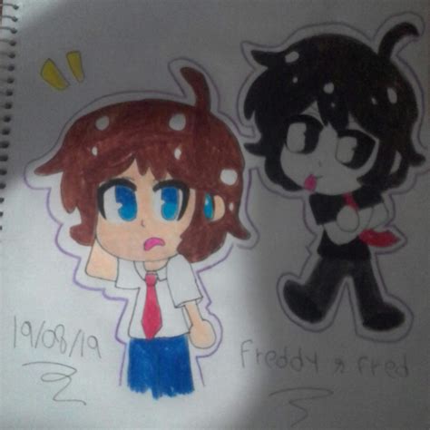 Dibujo Fnafhs Freddy Fred Chibi Fnafhs Amino Amino