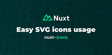 Icons · Nuxt Modules