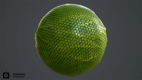 Artstation Lizard Scales Substance Designer Resources