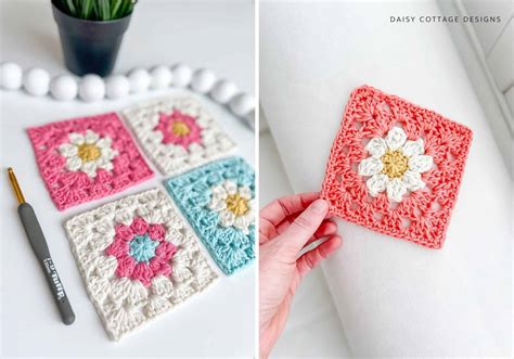 Crochet Flower Granny Square Blanket Pattern Best Flower Site