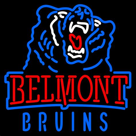 NCAA Belmont Bruins Team Neon Sign - Neon