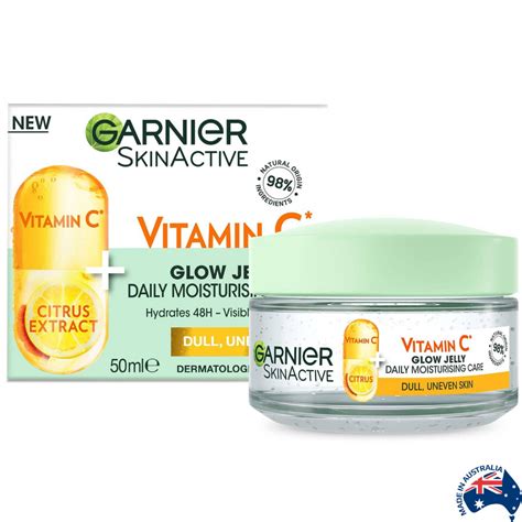 Garnier Skinactive Vitamin C Brightening Glow Jelly Moisturiser 50ml