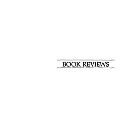 Book Review Title Page And Contents American Political Science Review