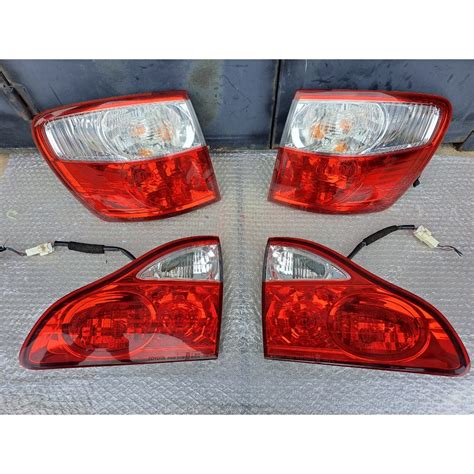 Jdm Toyota Ipsum Acm Smoked Nfl Facelift Rear Tail Light