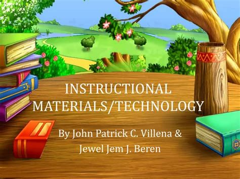 Instructional Materials And Technology Used In Teaching Ppt