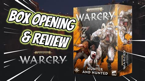 Box Opening Review Warcry Box Hunter And Hunted Warhammer Age Of