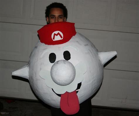 Boo Mario Costume | Mario costume, Boo costume, Mario halloween costumes