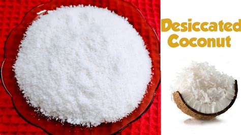 How To Make Desiccated Coconut Coconut Powder JMJ KITCHEN YouTube