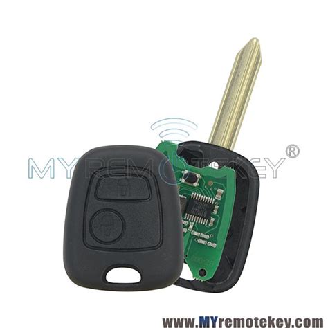 Remote Key SX9 2 Button 433 Mhz With ID46 Electronic Chip For Peugeot