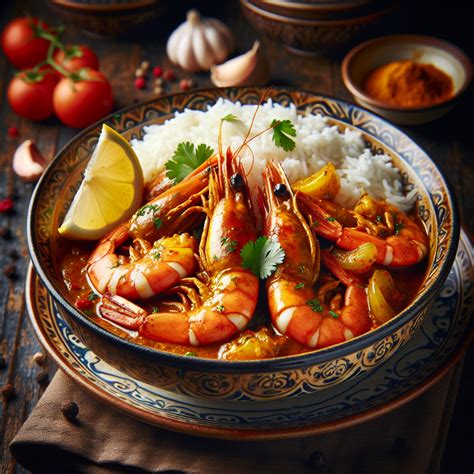 Nationalgericht Mauritius Prawn Curry Rezept